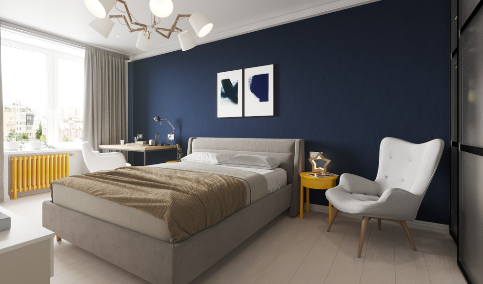 Обложка проекта: Квартира 50 м2 на Ленинградском проспекте.