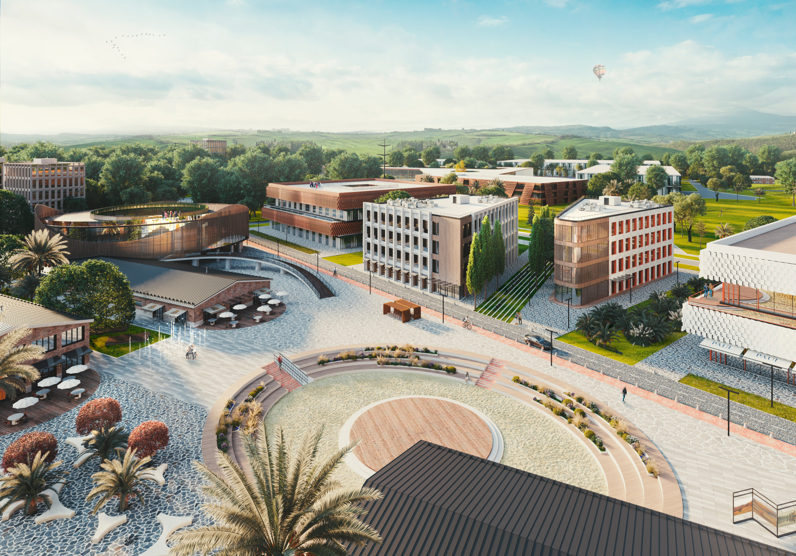 Обложка проекта: Деловой центр в Адлере