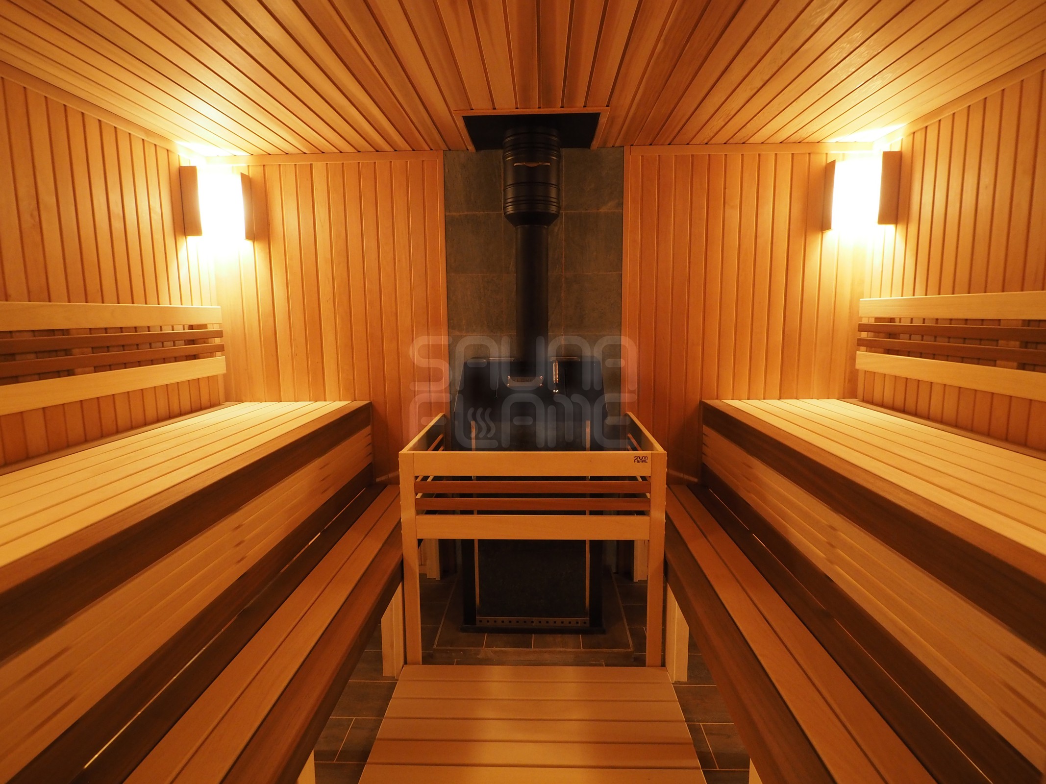 Обложка проекта: Сауна с печью в талькохлорите