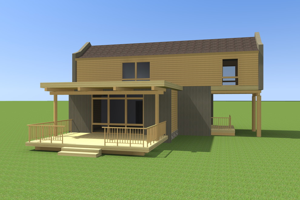 дома_Русский стиль