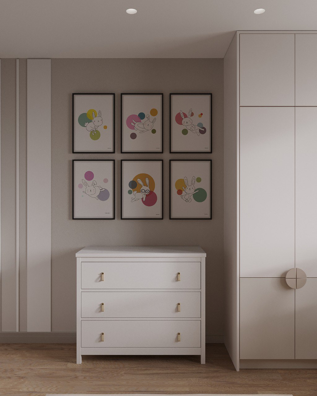 Дизайн 3-х комнатной квартиры в ЖК ГАЛАКТИКА PRO