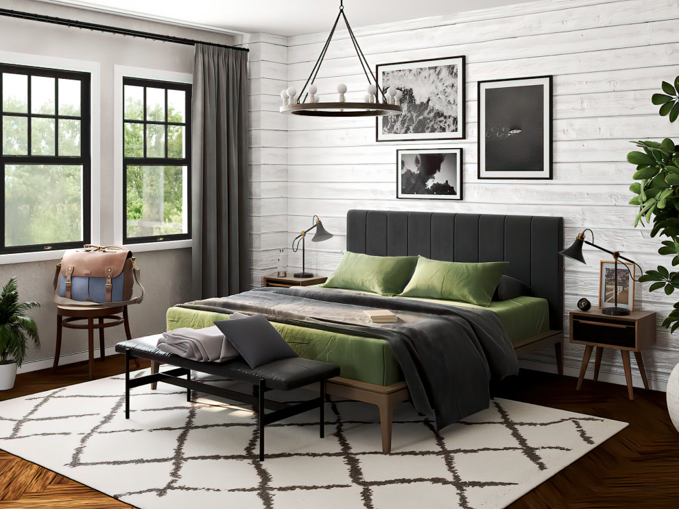 Обложка проекта: Визуализация спальни в загородном доме