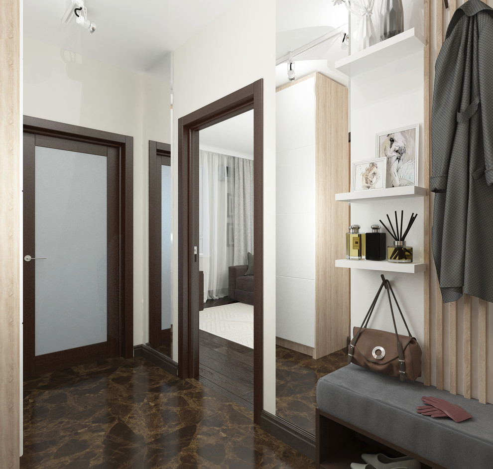 ...была квартира с готовой отделкой