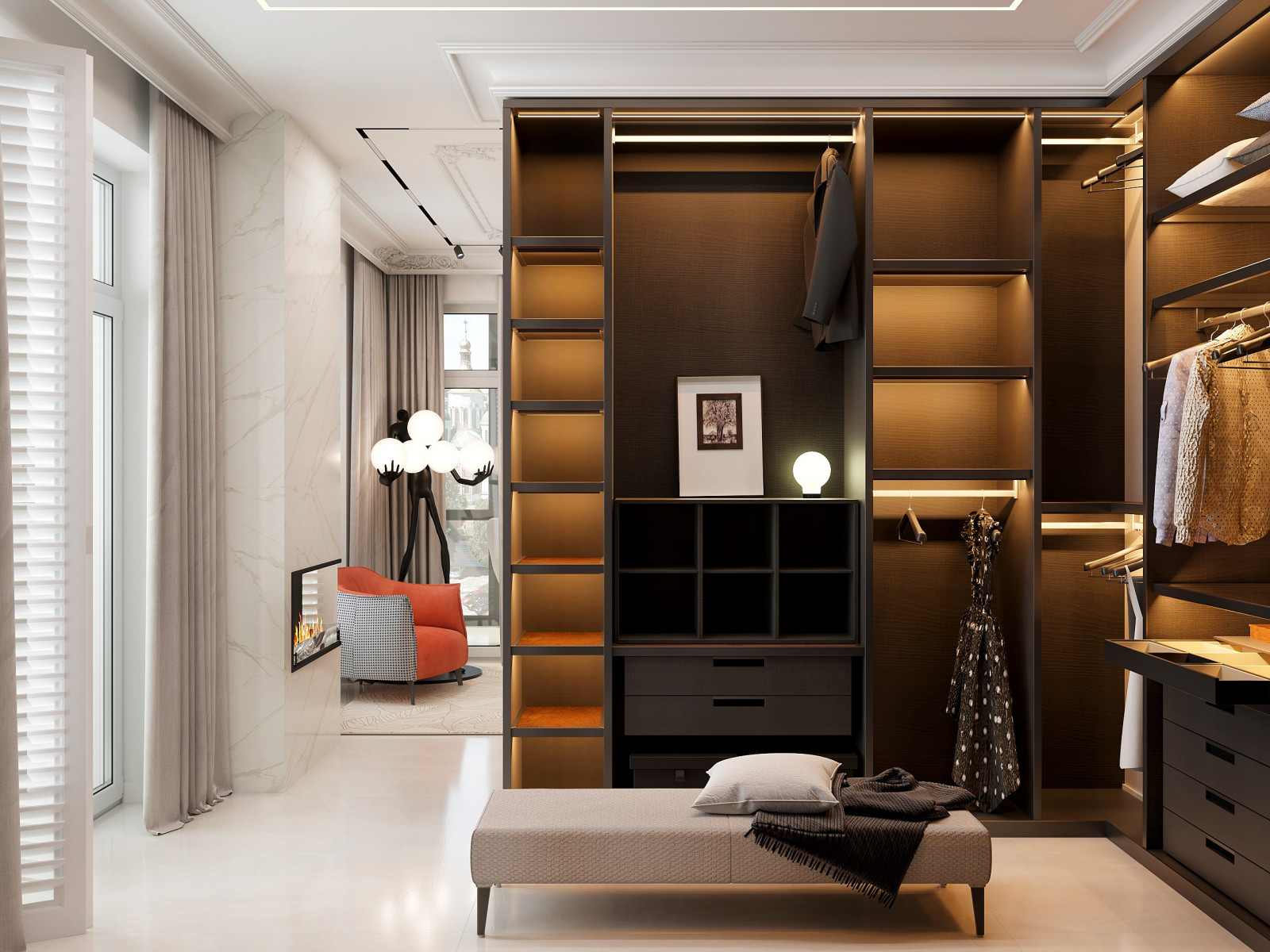 Интерьер квартиры в сердце Питера