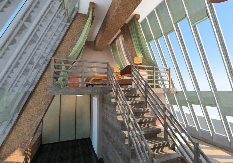 Проект апартаментов на мосту Багратион.