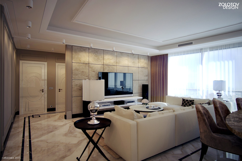 Гостиная "Сдержанный шик"