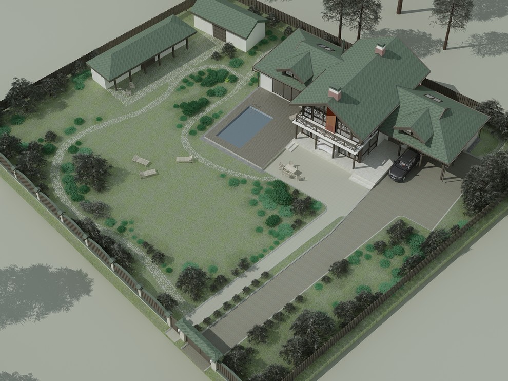 Дом в Ленинградской области