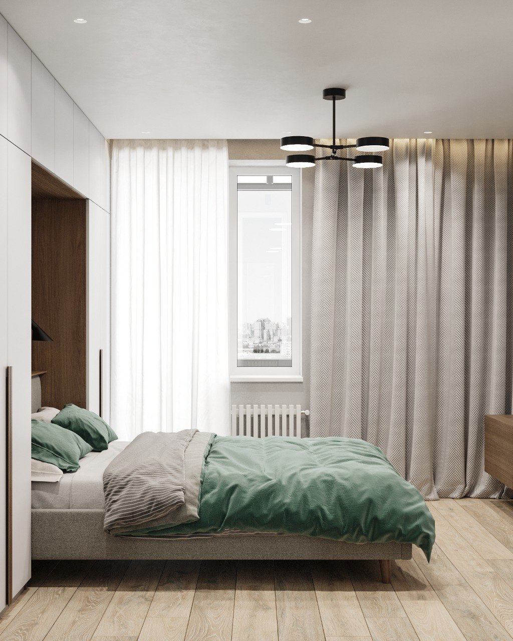 Дизайн двухкомнатной квартиры в ЖК Елизаровский