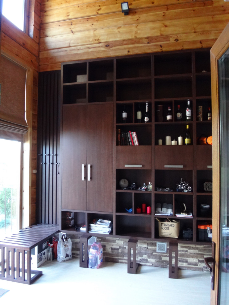 Частный дом из клееного бруса 500 кв.м.  д.Мостовское.