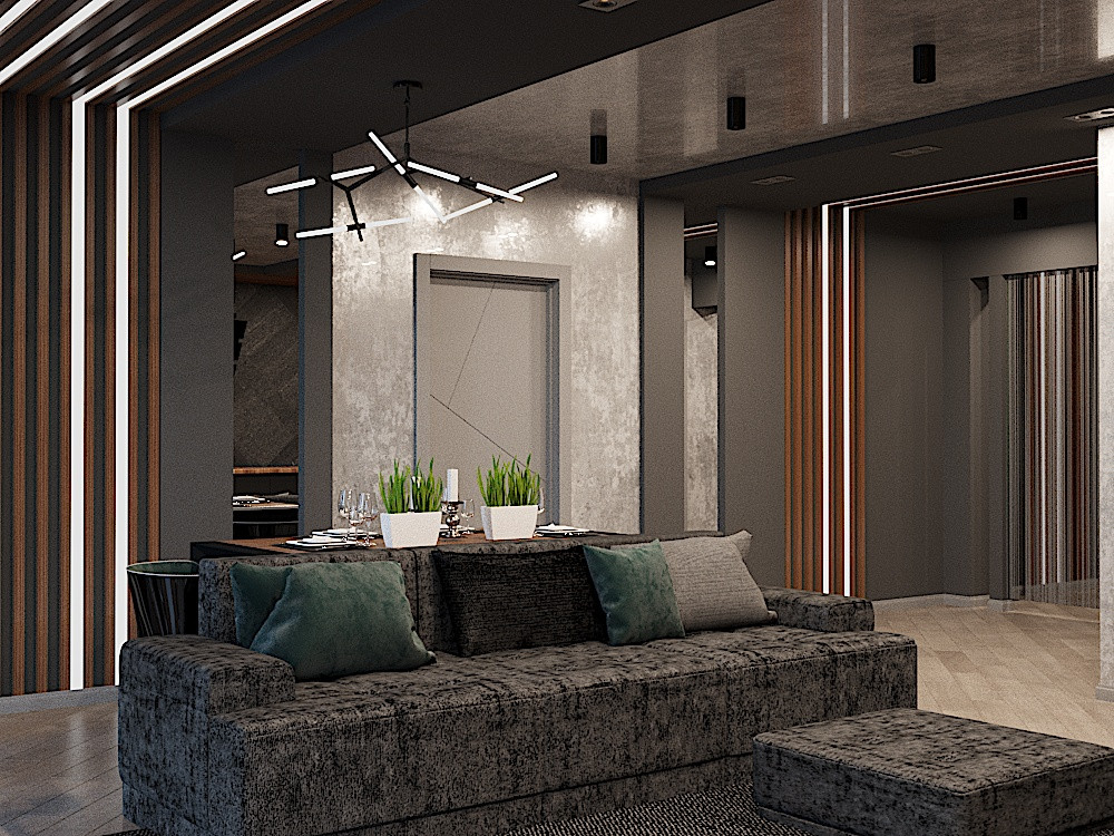 Обложка проекта: из студии в двухкомнатную