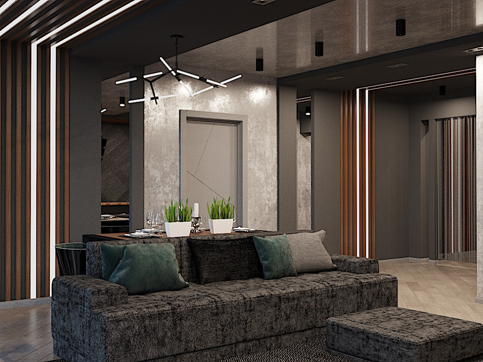 Обложка проекта: из студии в двухкомнатную