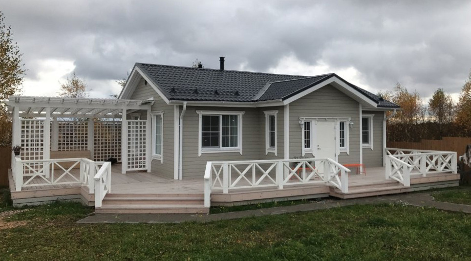 Каркасный дом в Лобне