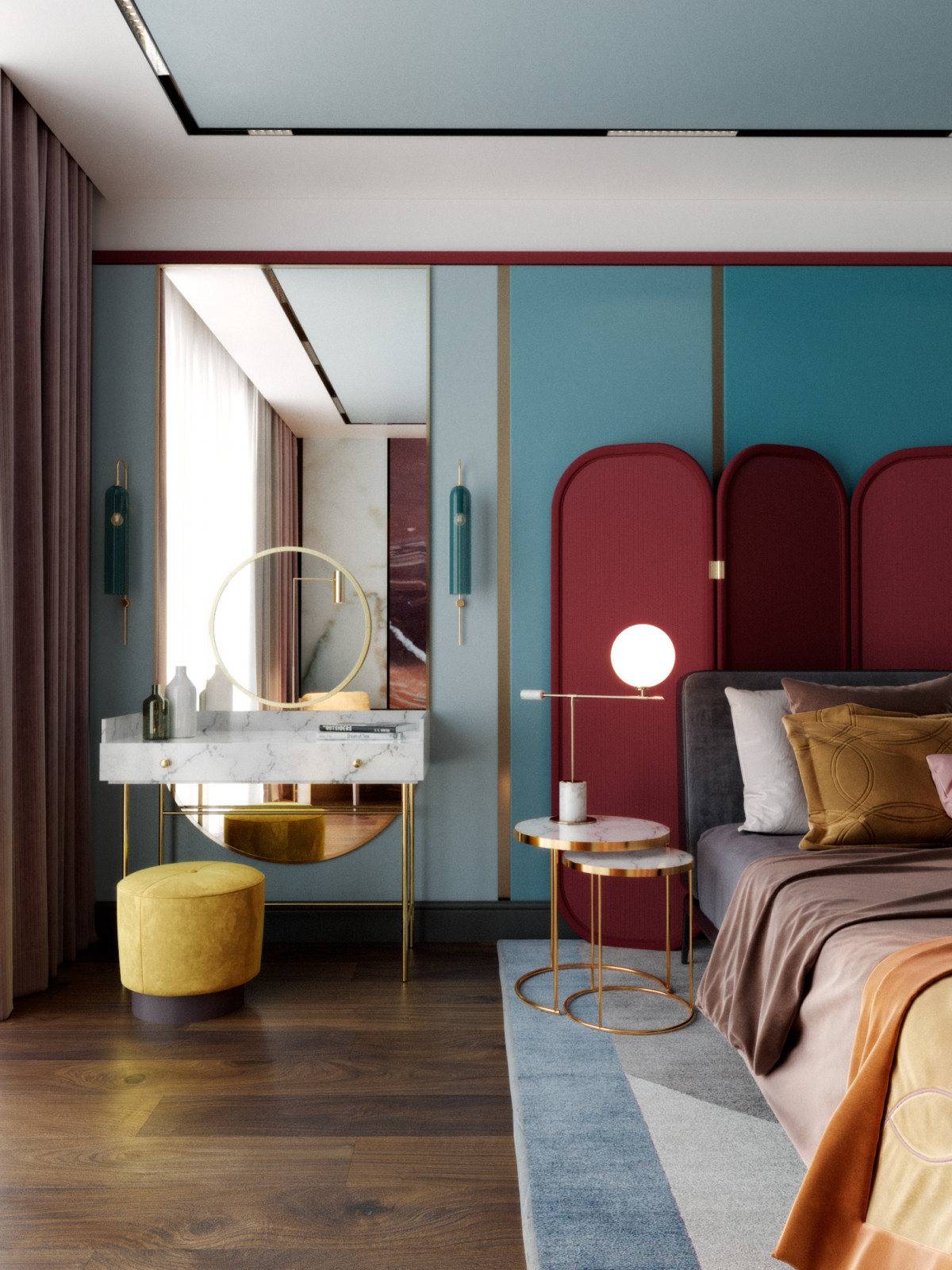 Дизайн проект квартиры на Бытхе, 70 кв м.