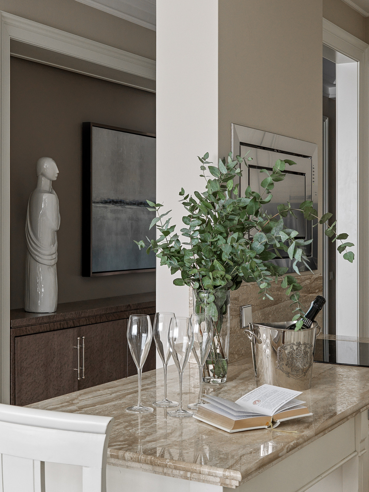 Квартира в светлых тонах