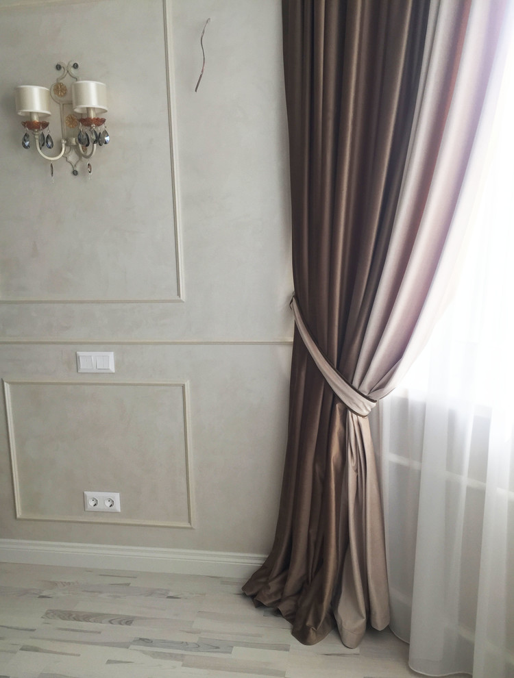 Текстильное оформление квартиры На Мичуринском проспекте