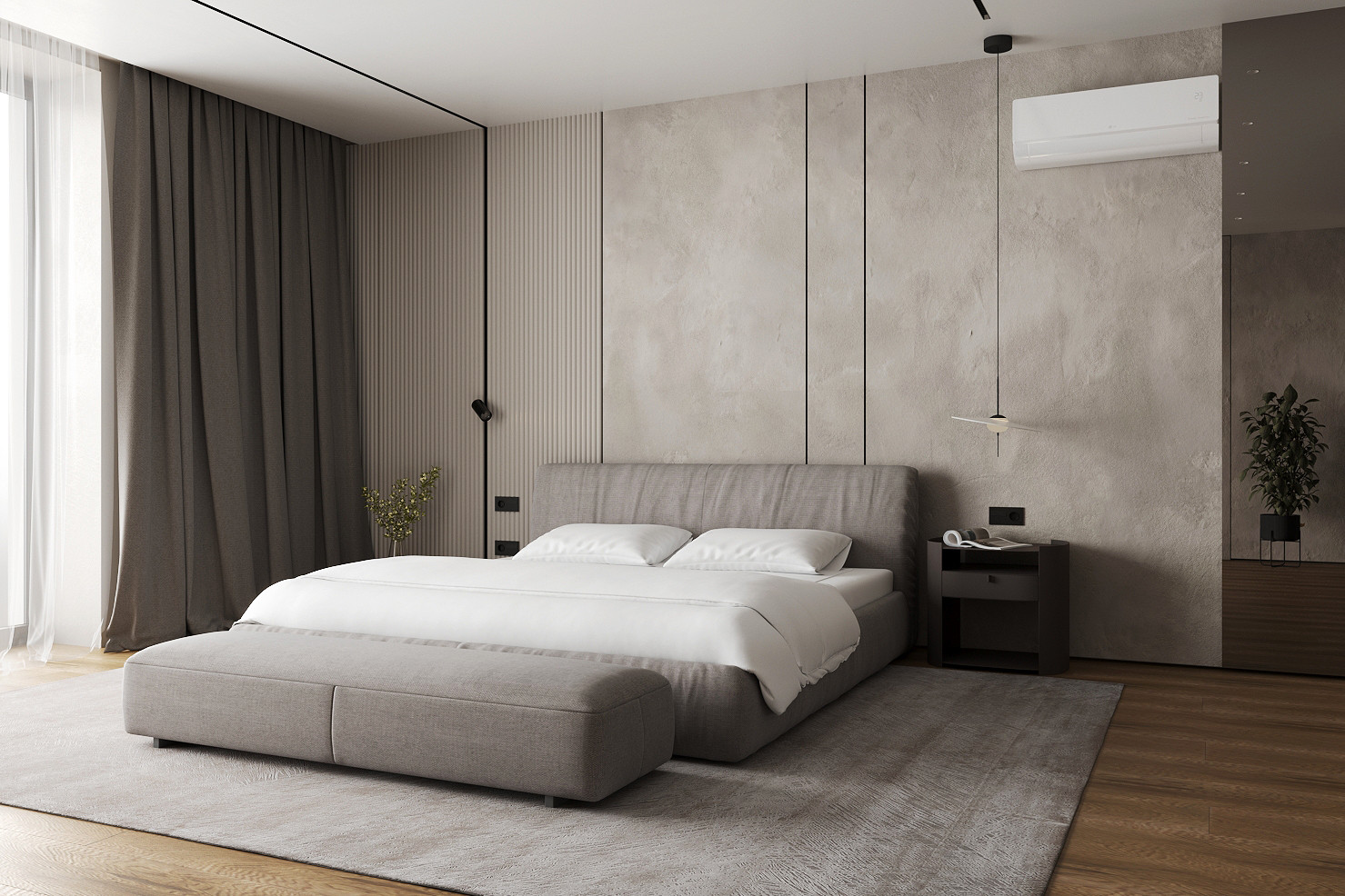 Дом ДНТ "Удача". Спальня