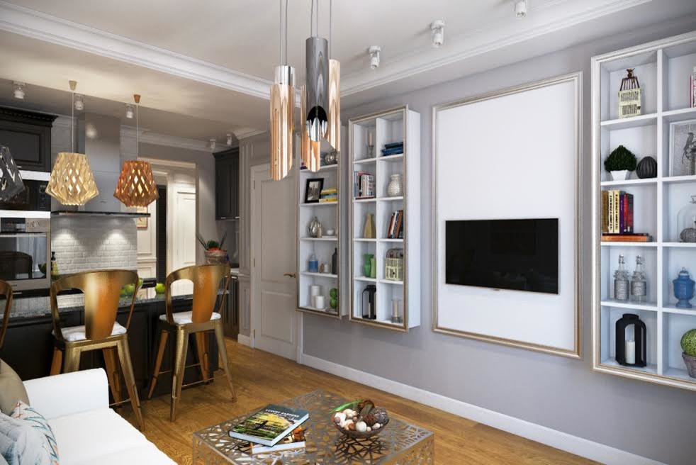 Квартира для оригинальной девушки