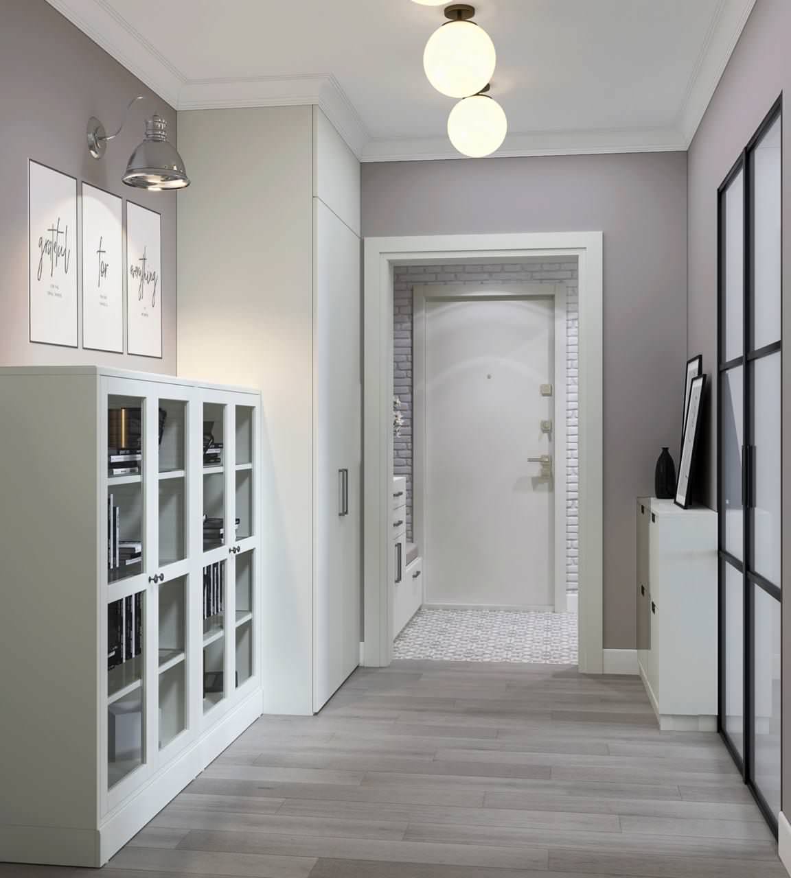 Трехкомнатная квартира в скандинавском стиле