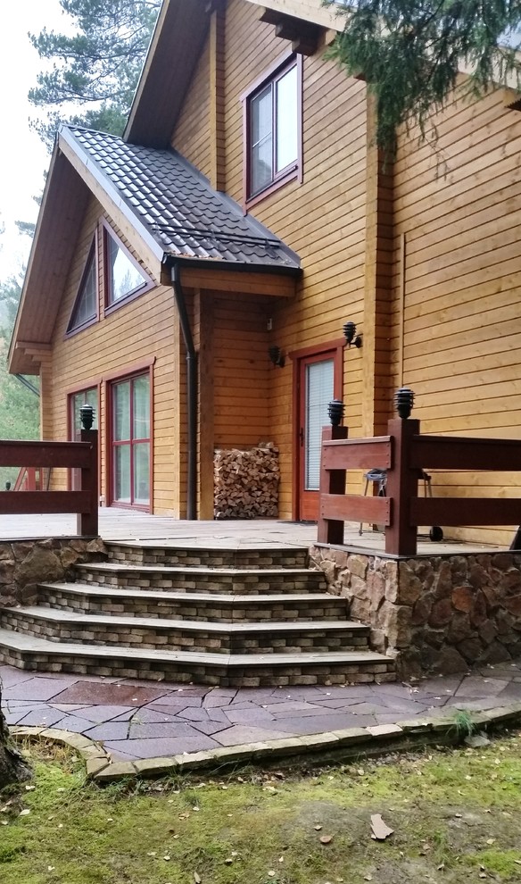 Обложка проекта: ДЕРЕВЯННЫЙ ДОМ В СОФРИНО