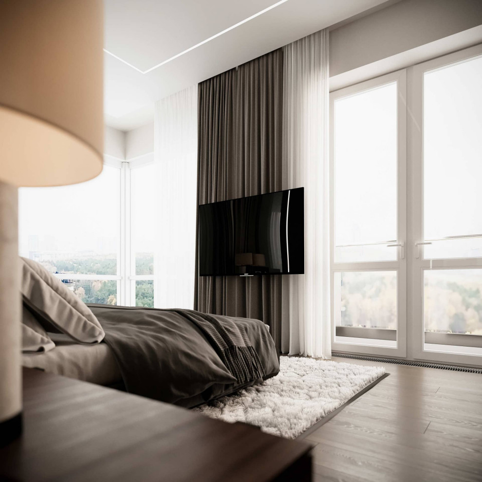 Дизайн и ремонт квартиры в ЖК «Кутузовская Ривьера» — Космос в городе