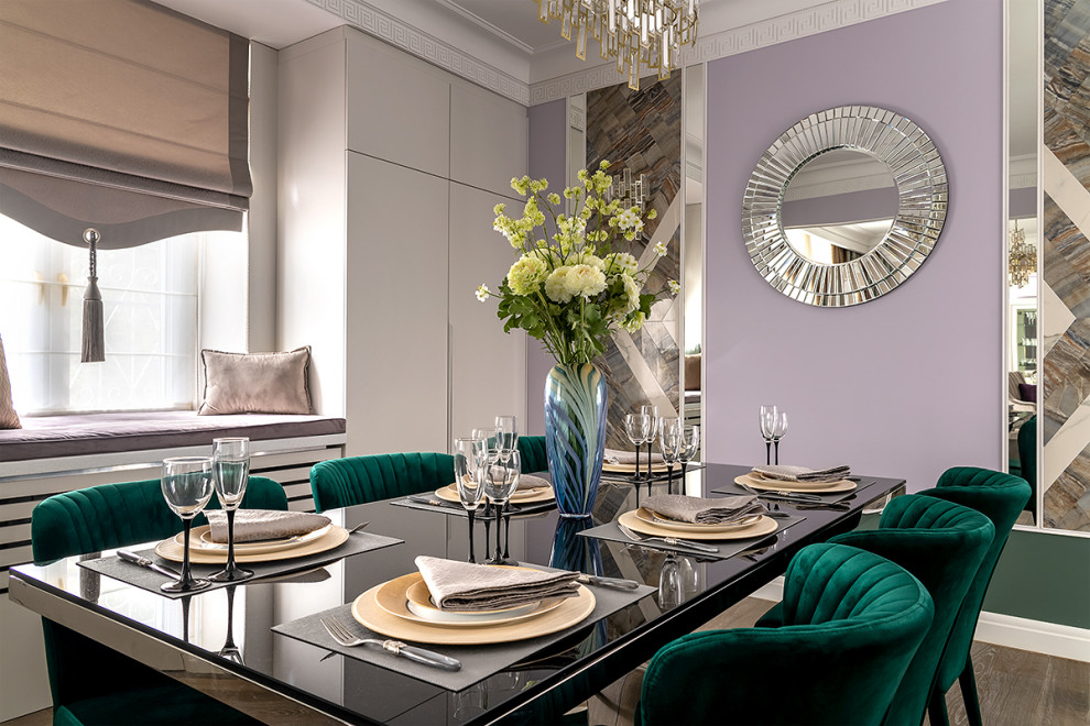 Зеркалоьное панно в гостиную