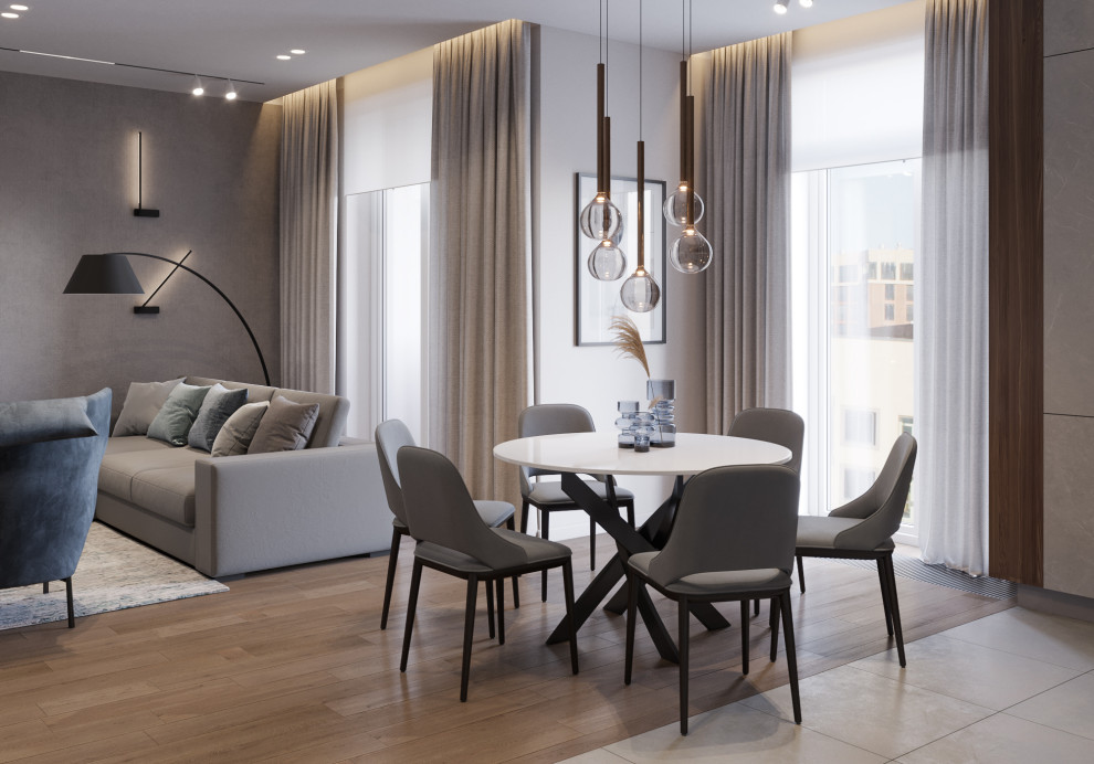 Дизайн-проект квартиры, ЖК "Зиларт"