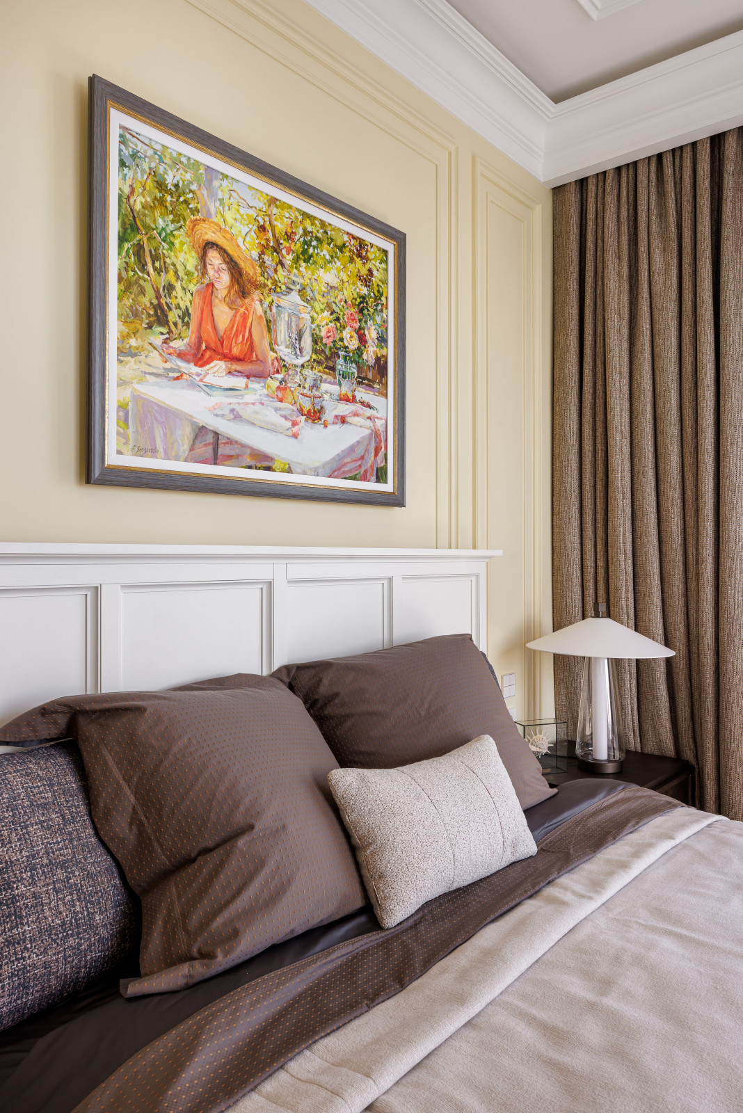 Дизайн и ремонт квартиры ЖК Диалог - Американская классика