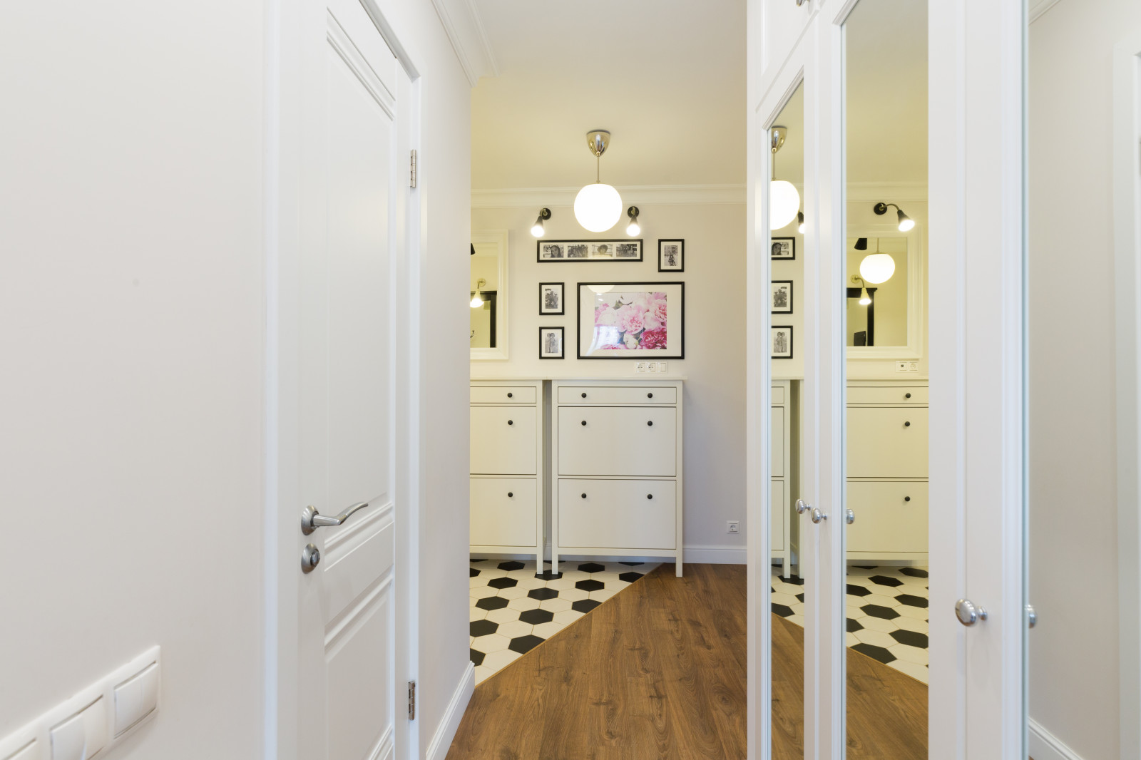 Квартира в доме серии П44 в Скандинавском стиле