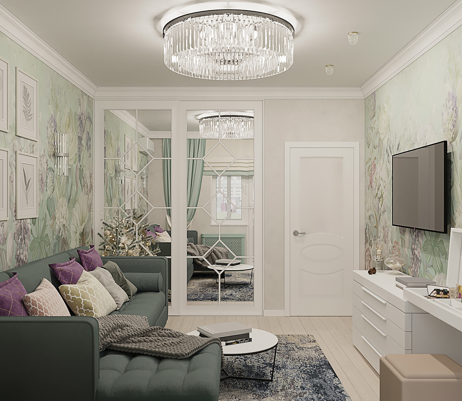 Квартира  40 м2 в ЖК Комарова (ул. Профинтерна) г. Нижний Новгород