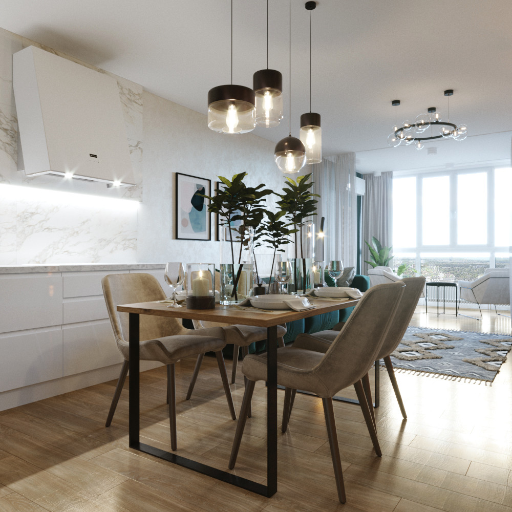 Лофт под радугой