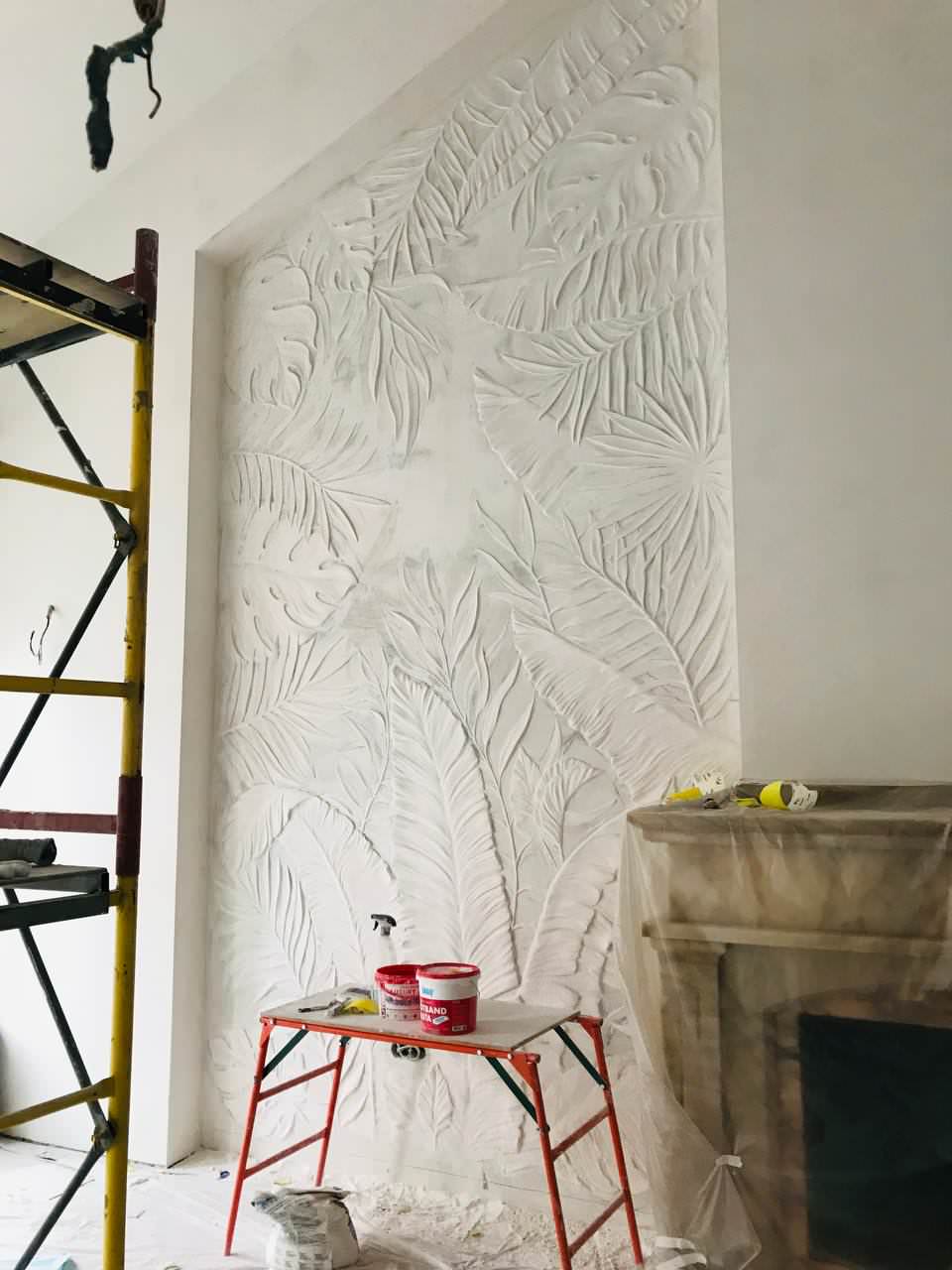 Тропические листья