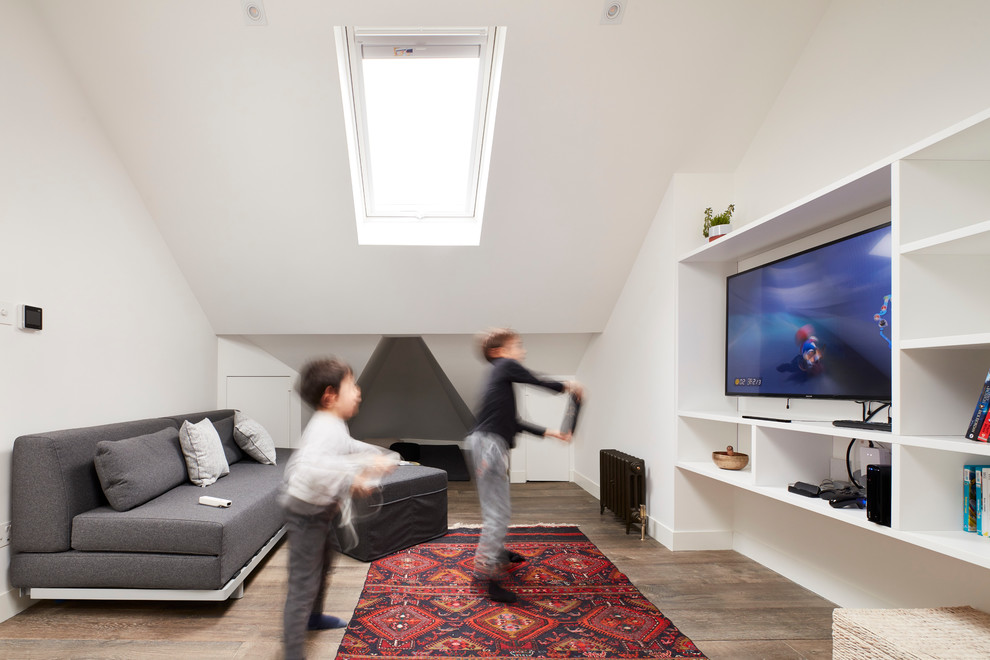 Houzz Британия: Современный интерьер в доме викторианской эпохи