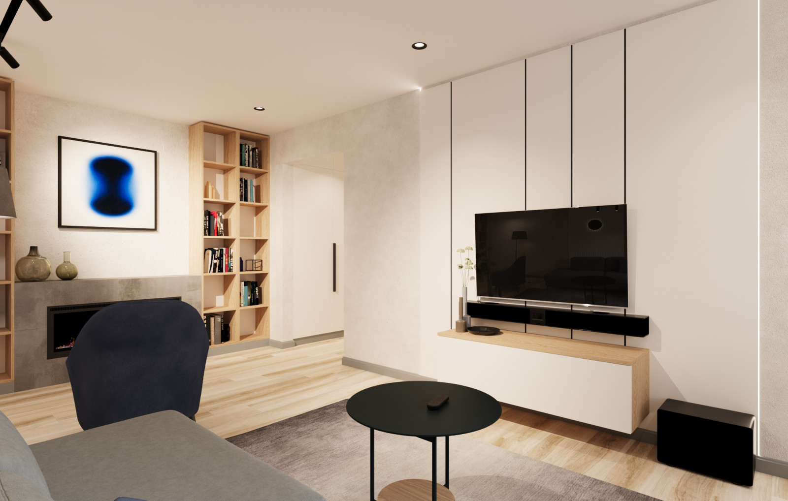 Двухкомнатная квартира с мужским характером