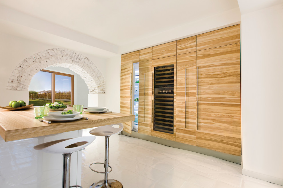 Интегрируемые холодильники в интерьере