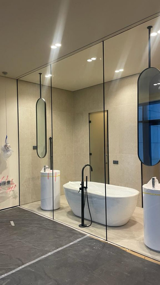 Перегородки из стекла