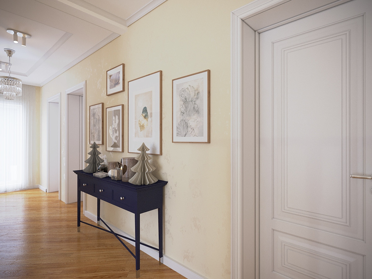 Проект дома в современной классике