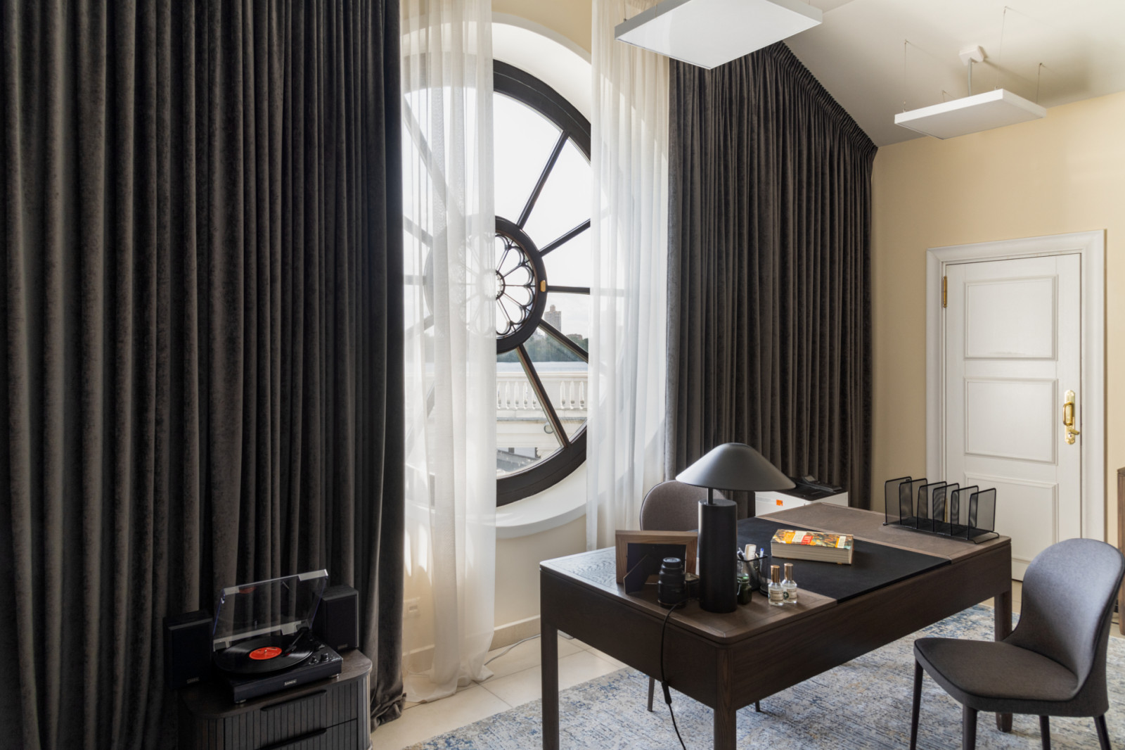 Обложка проекта: Речной вокзал. Дизайн штор.