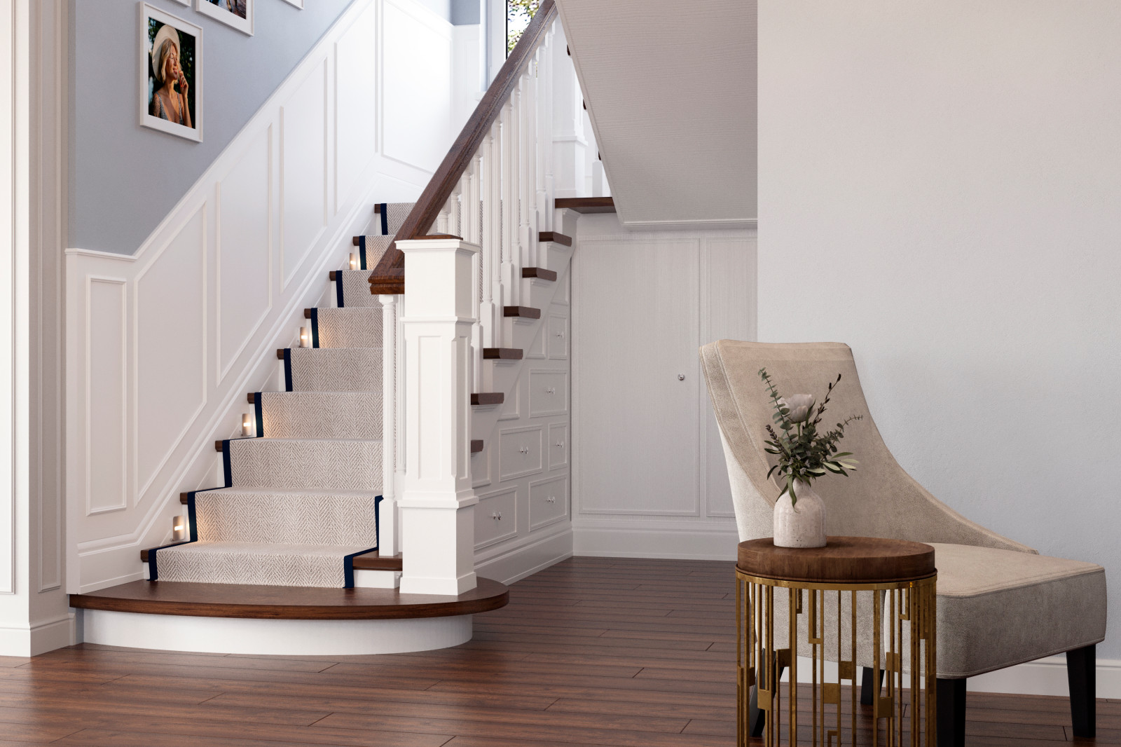 Загородный дом в американской классике для звездного клиента