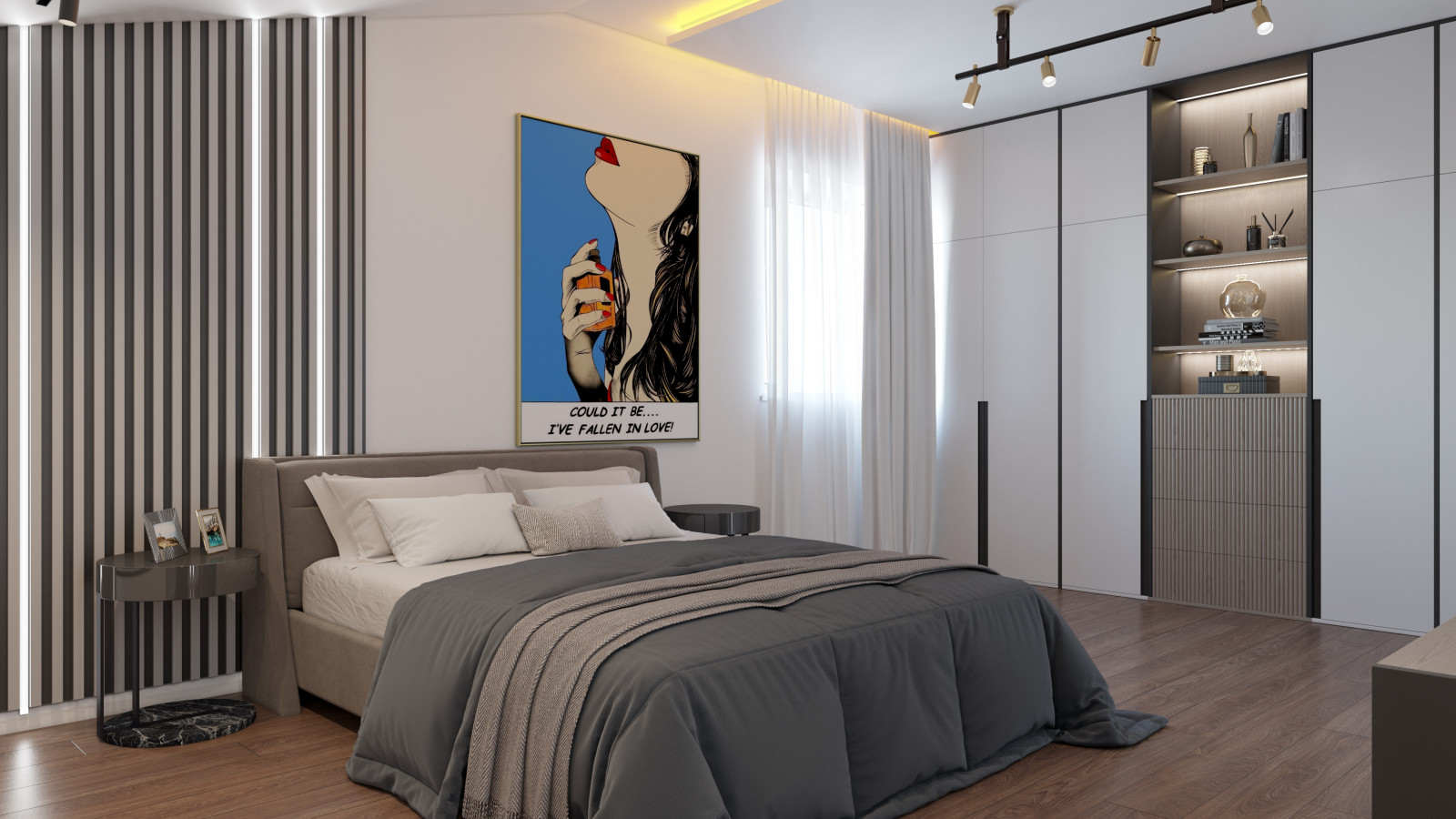 Дизайн мансардного этажа