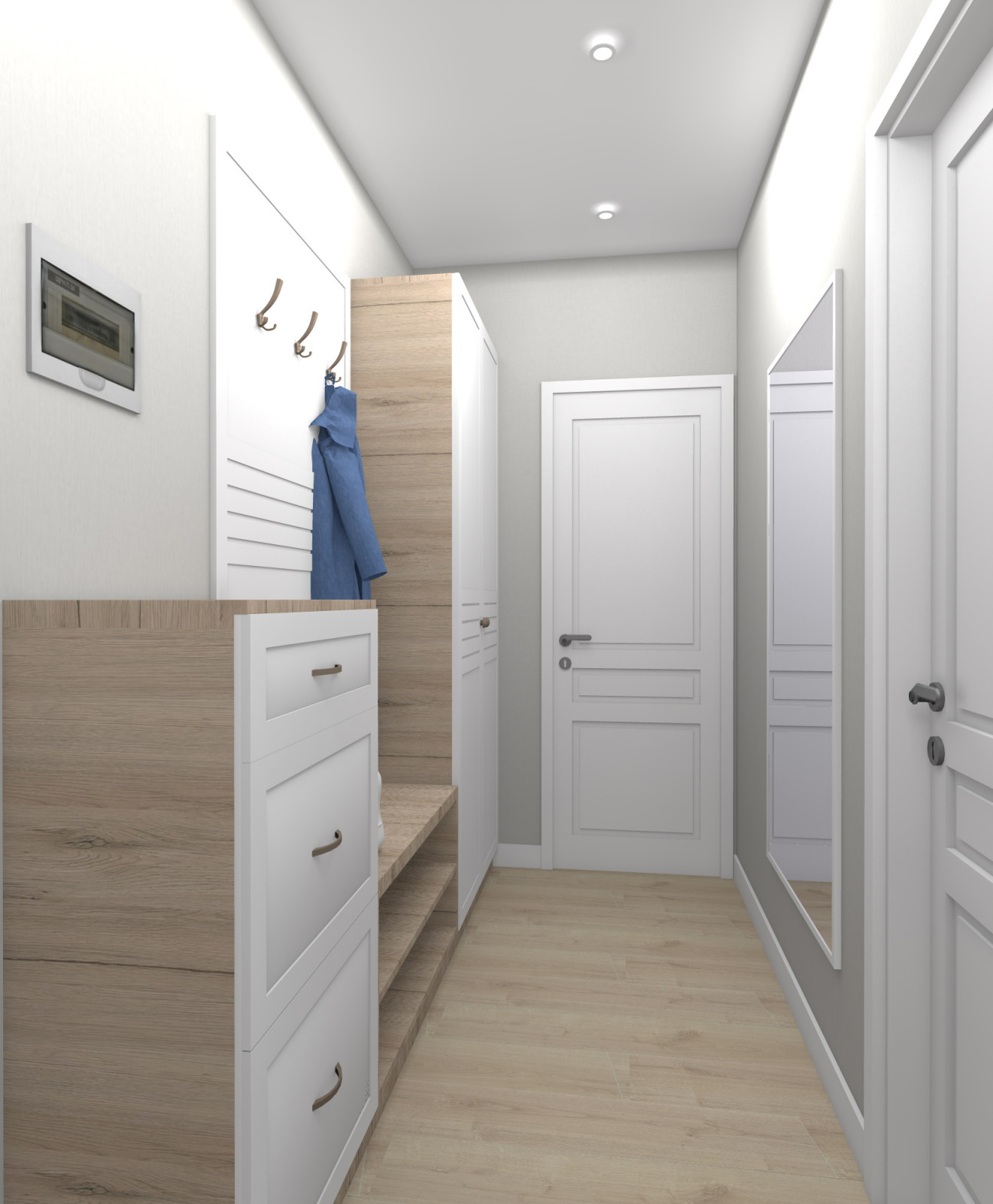 Дизайн-проект двухкомнатной квартиры по ул. Суворова