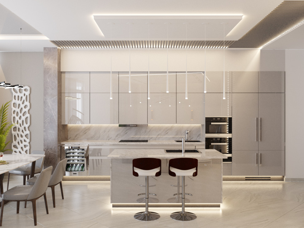 Дизайн-проект квартиры 128кв.м.