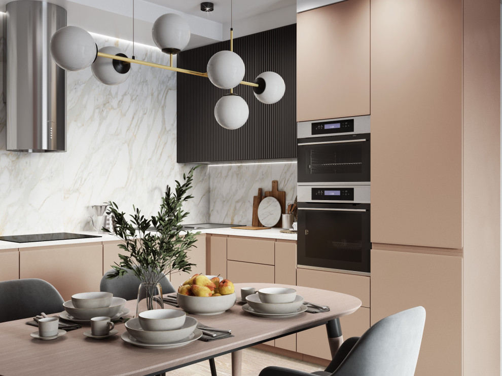 Обложка проекта: Гостиная в элегантной квартире на улице Мельникайте (г.Тюмень)