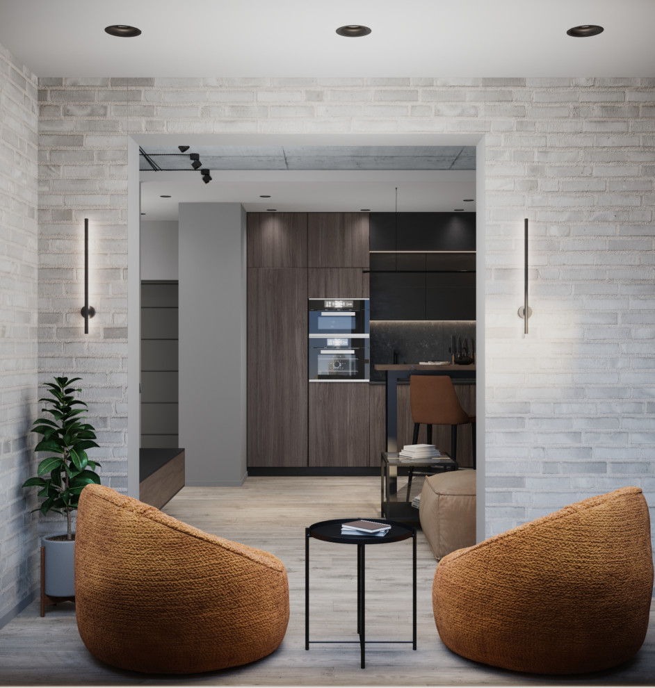 Квартира-студия в стиле Лофт