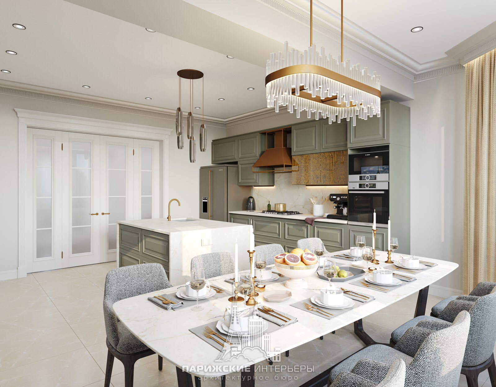 Дизайн интерьера загородного дома