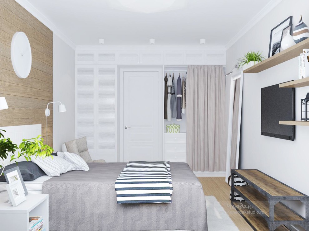 Дизайн двухкомнатной квартиры в скандинавском стиле