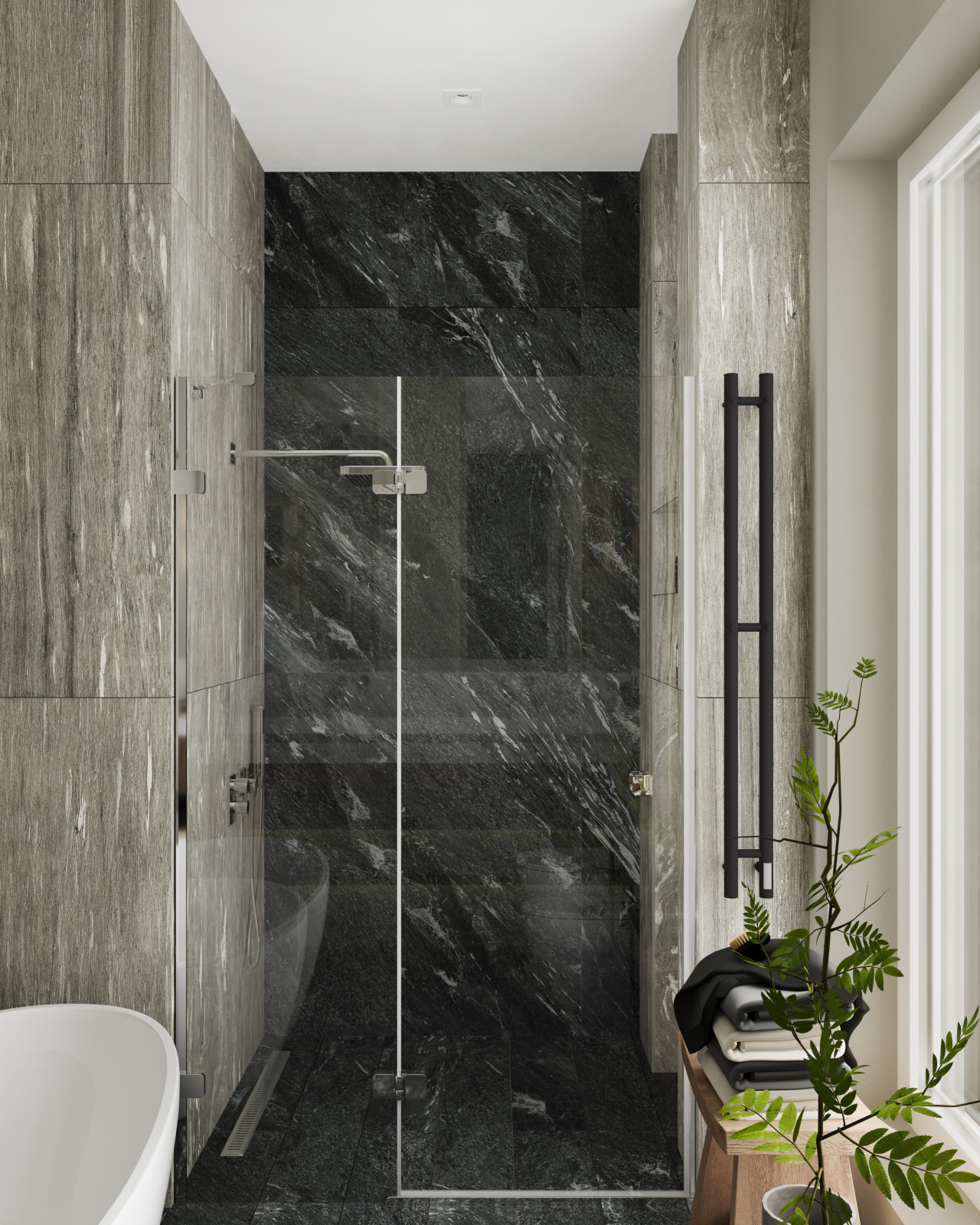 Обволакивающий интерьер дома