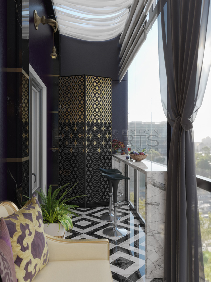 Арт-деко. Дизайн 4-ной квартиры 188кв.м