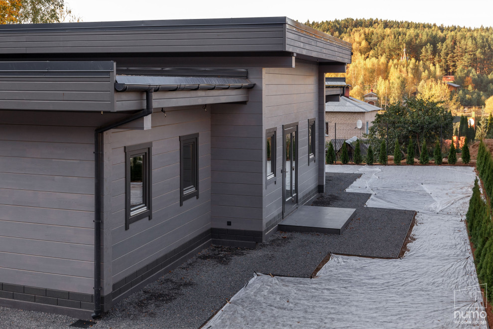 Деревянный загородный дом