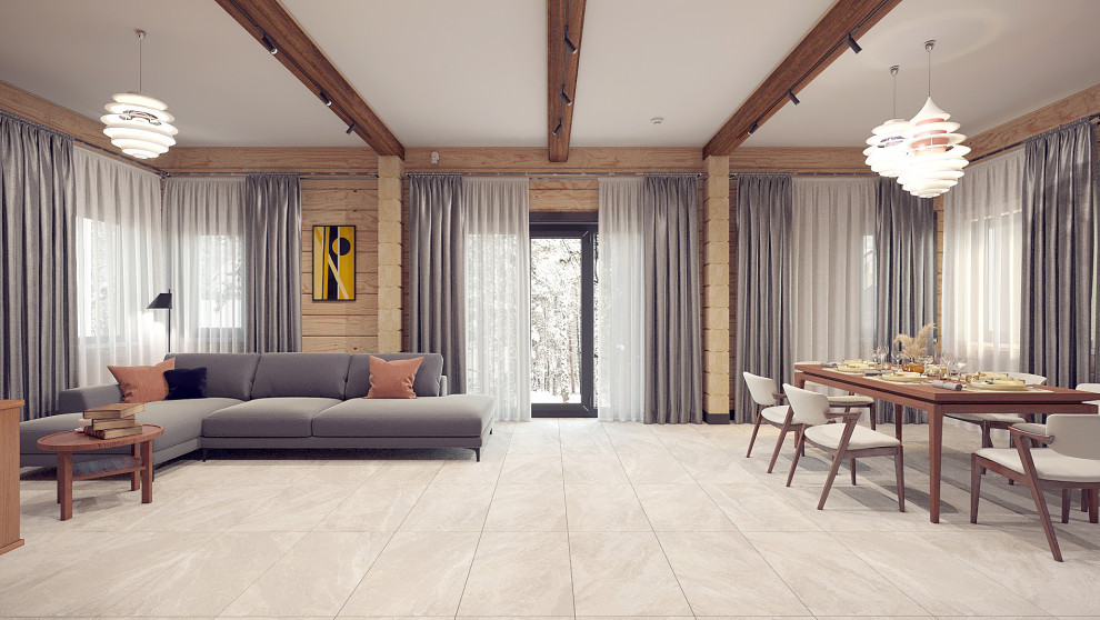 Дом на Урале визуализации