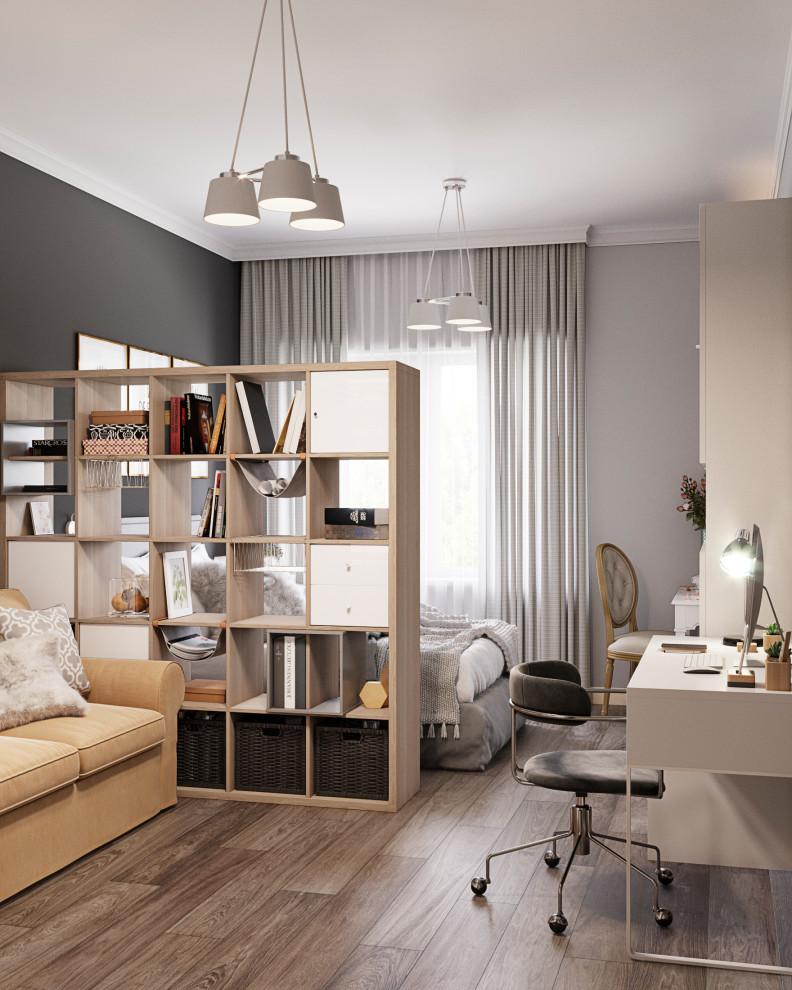 спальни в городской квартире